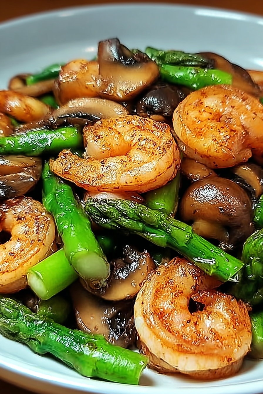 Shrimp and Asparagus Stir-Fry with Mushrooms: An Amazing Ultimate Recipe image 2