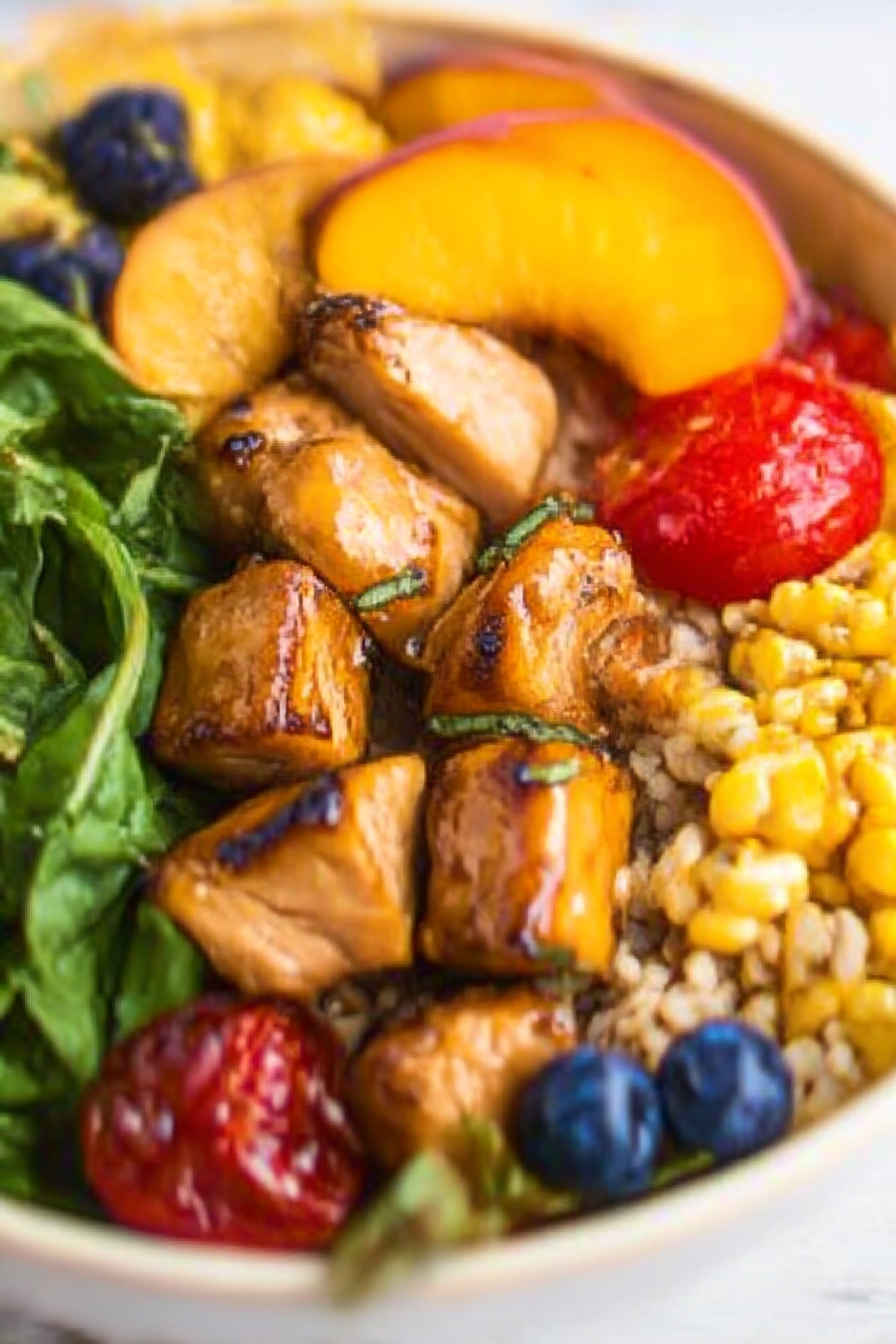 Slow Cooker Summer Peach Chicken & Basil + More Easy Summer Slow Cooker Recipes image 2