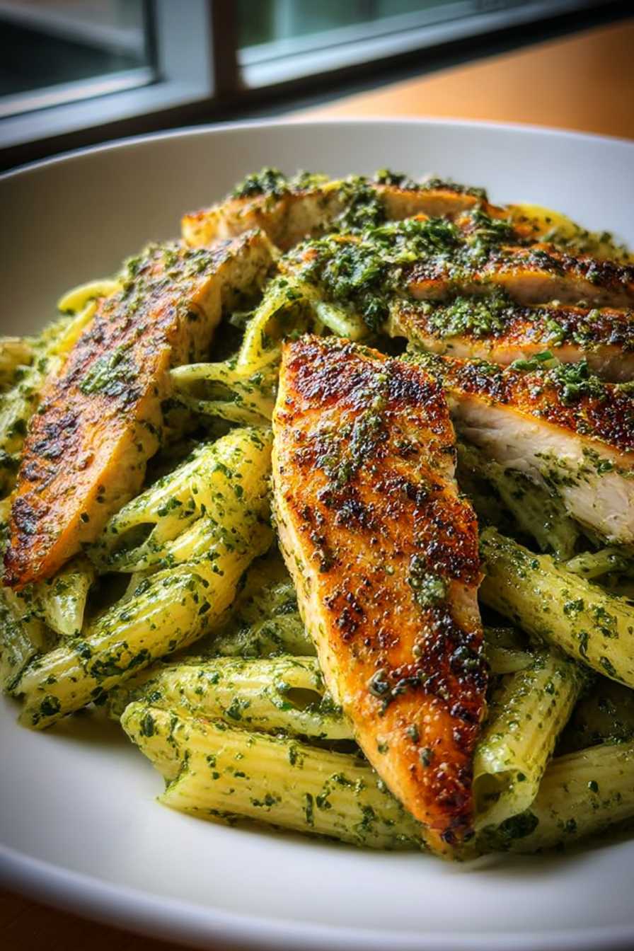 30-Minute Basil Pesto Chicken Pasta Everyone Craves image 2