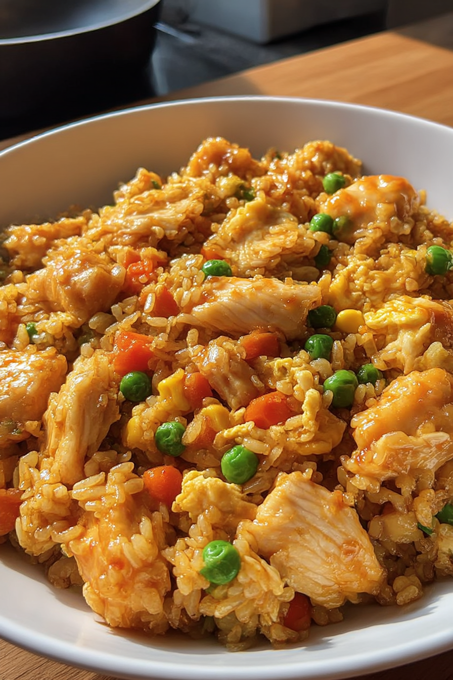 30-Minute Chicken Fried Rice Blackstone Recipe Your Family Will Crave image 2