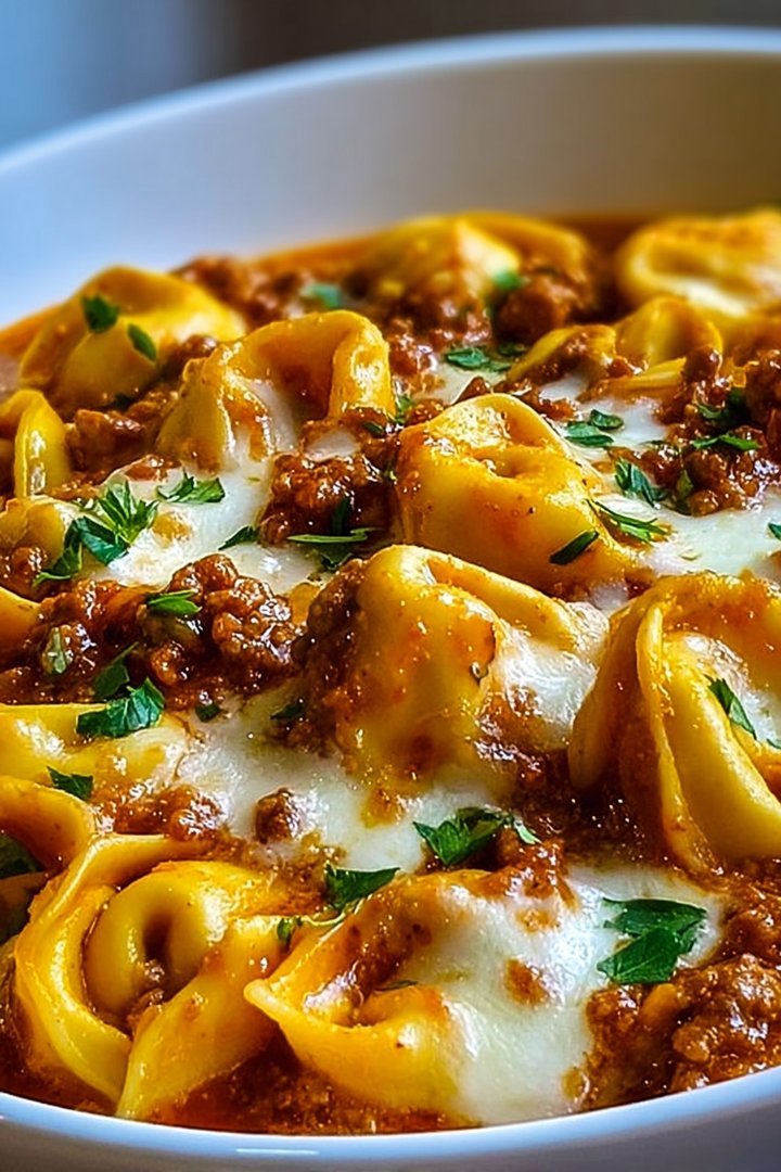 Cheesy Beef Enchilada Tortellini image 2
