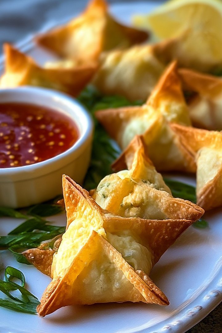 Crispy Baked Crab Rangoons image 2