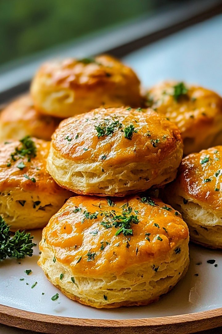 Easy Cheddar Sourdough Biscuits image 2