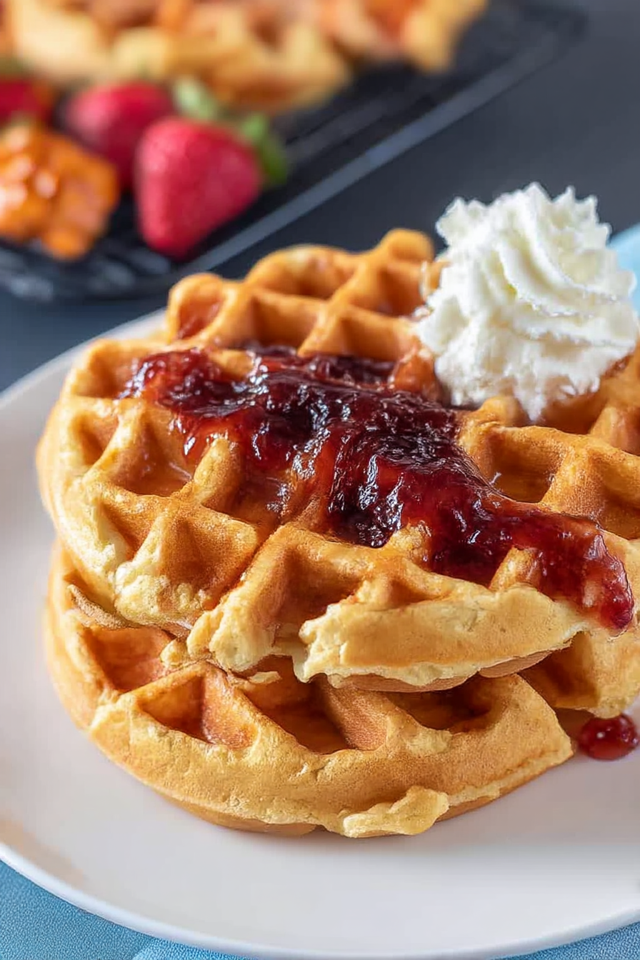 Fluffy Homemade Waffles Recipe with 5 Secret Tips for Perfection image 2
