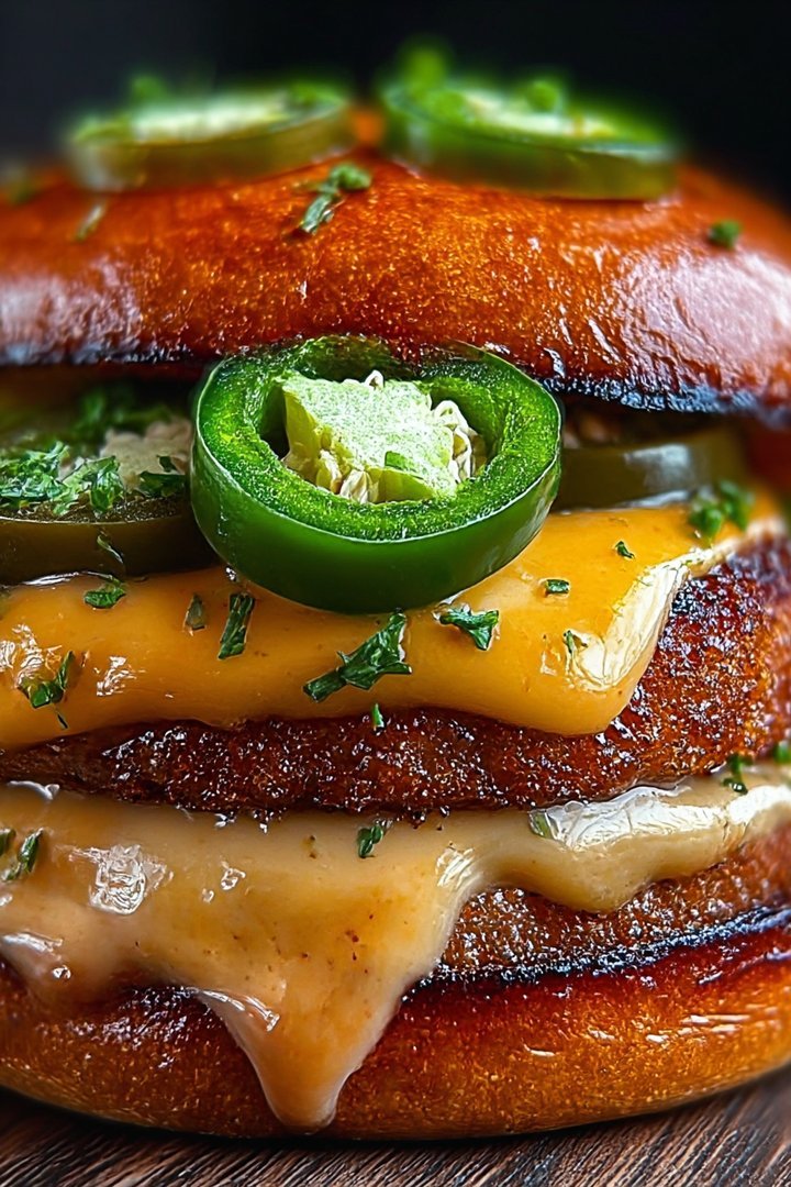 Smashed Jalapeño Cheese Burger image 2