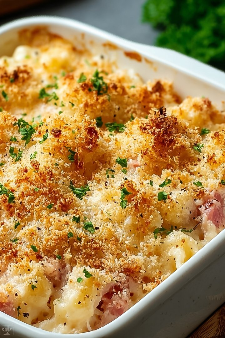 Chicken Cordon Bleu Casserole: A Comfort Classic with a Cheesy Twist image 2