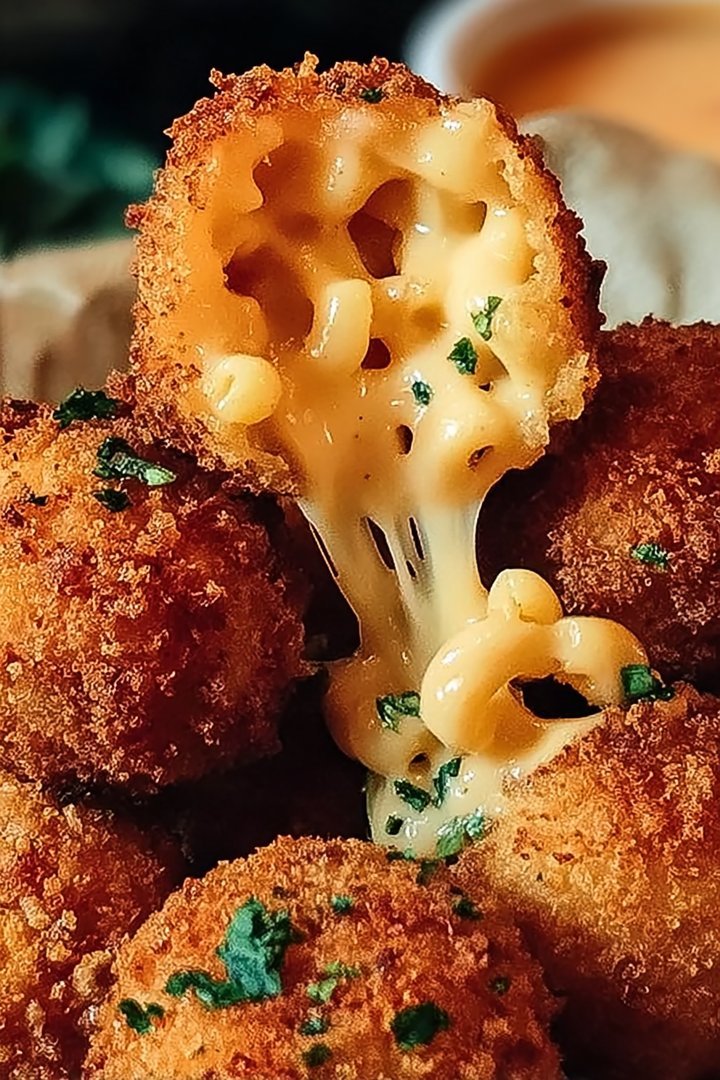 Crispy Fried Mac and Cheese Balls image 2
