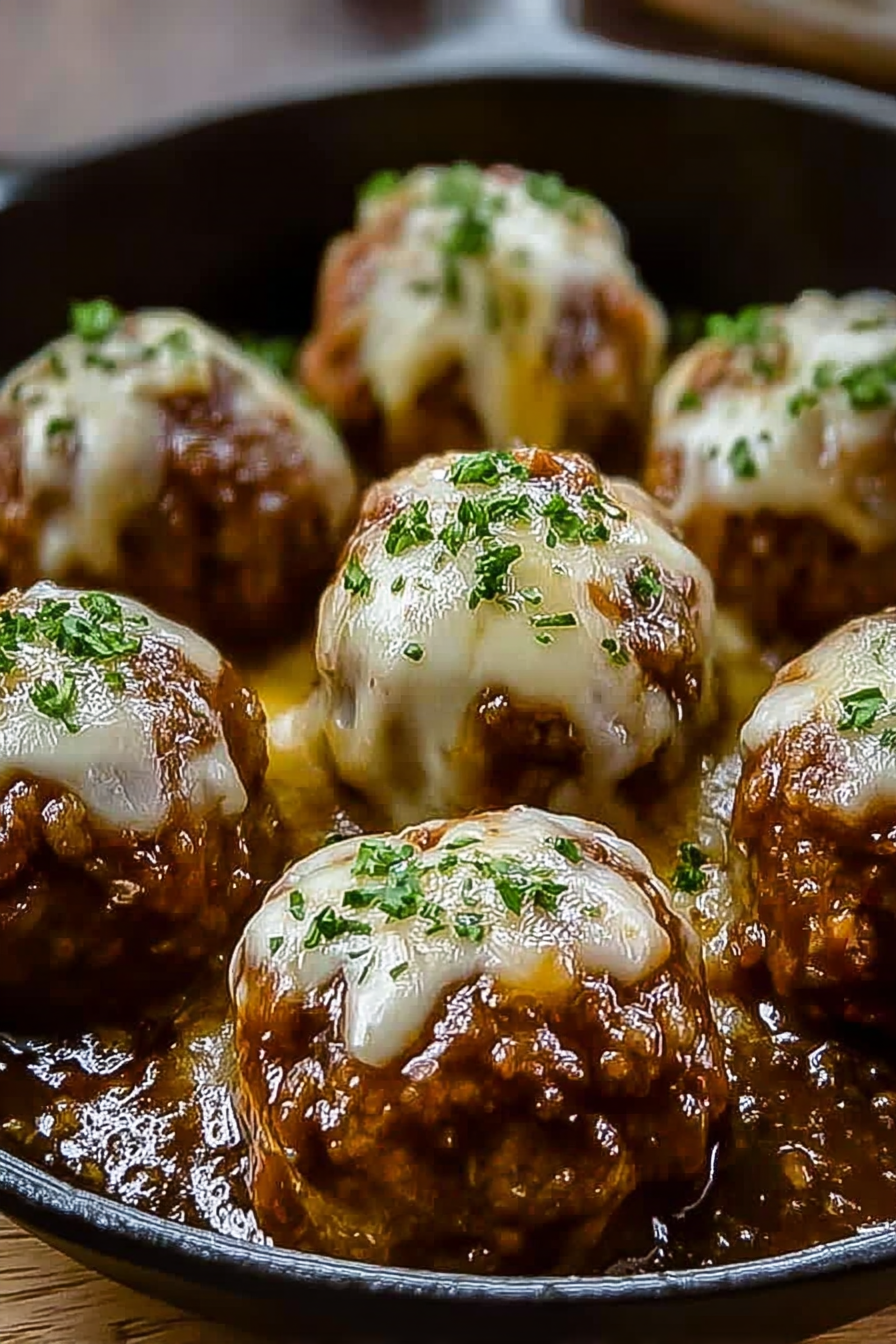 French Onion Meatballs: A Delicious Twist on a Classic Recipe image 2