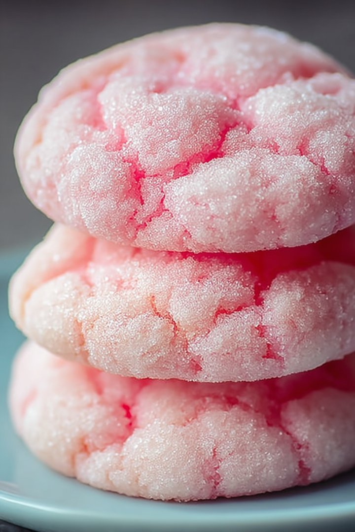 Soft and Chewy Cotton Candy Cookies image 2